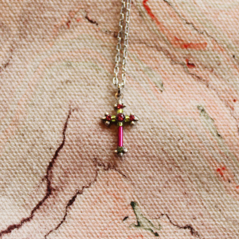 dainty-rose-cross-necklace