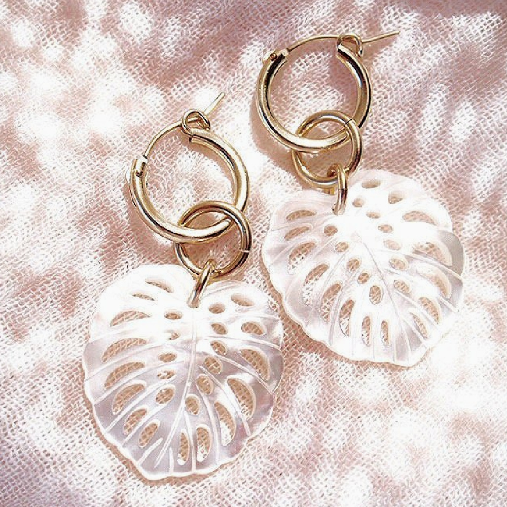 gold-filled-monstera-hoop-earrings