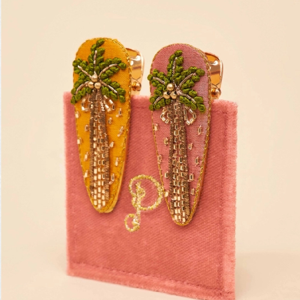 Jeweled-Palm-Tree-Hair-Clips