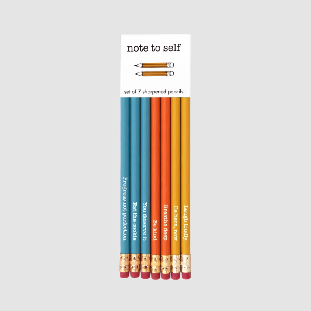 Note-to-self-pencil-set