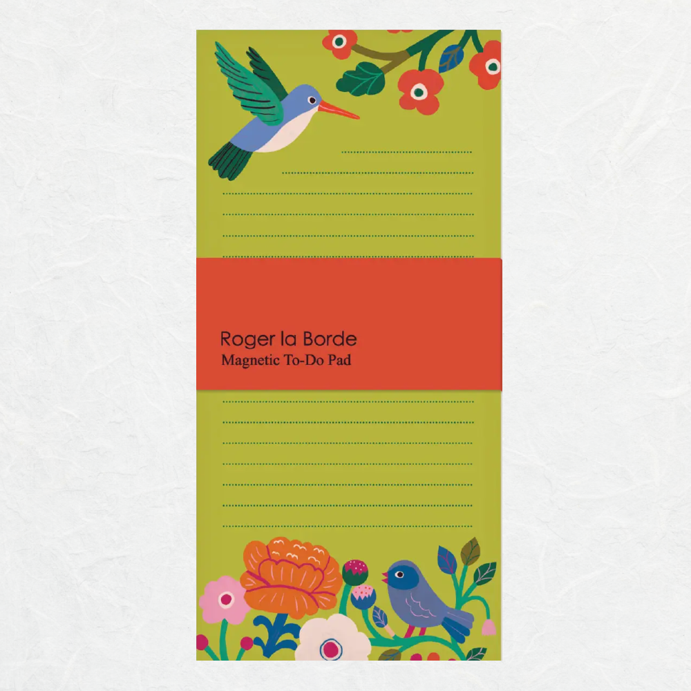 Roger-La-Borde-Birdsong-Magnet-To-Do-Pad