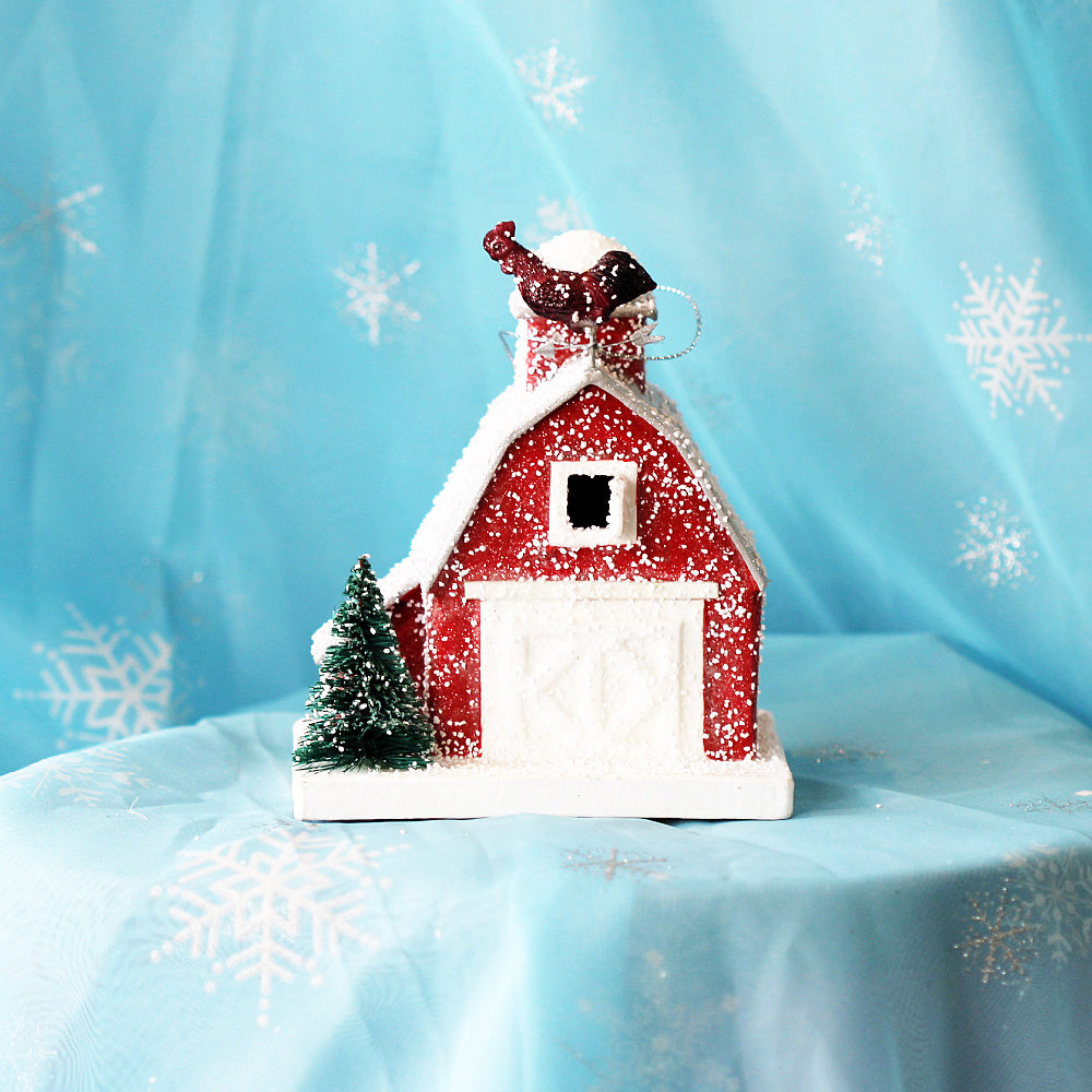 little-red-barn-ornament