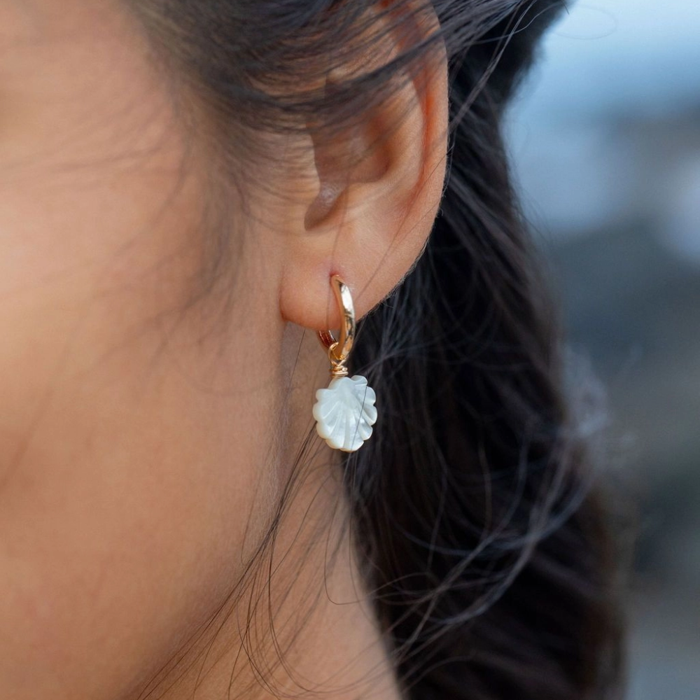 mother-of-pearl-shell-charm-huggie-hoop-earrings