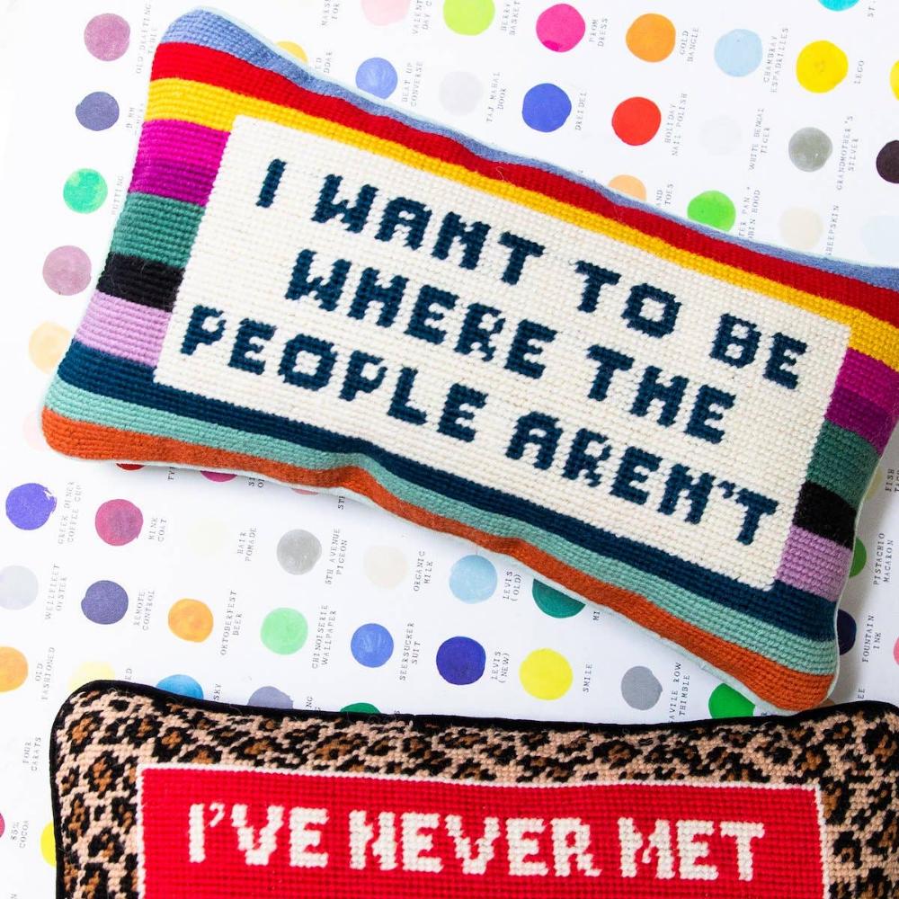 t-to-be-where-the-people-arent-needlepoint-pillow