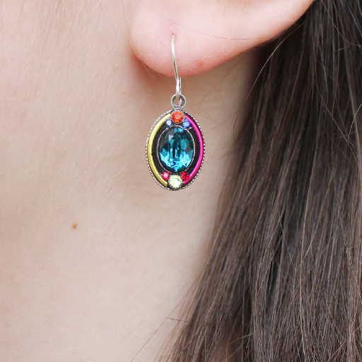 Firefly La Dolce Vita Oval Earrings