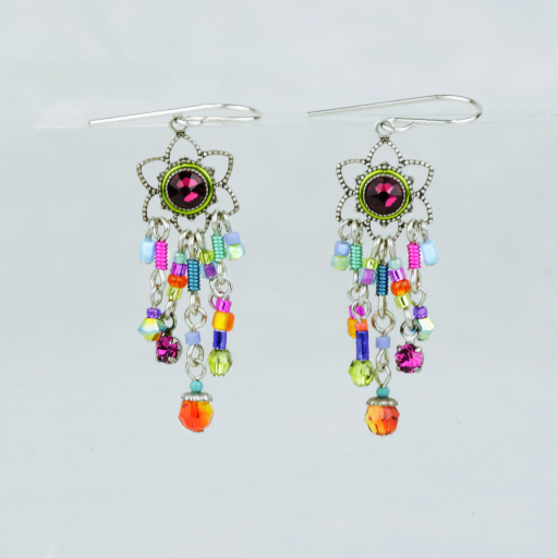 Firefly Kaliedescope Light Earrings 1