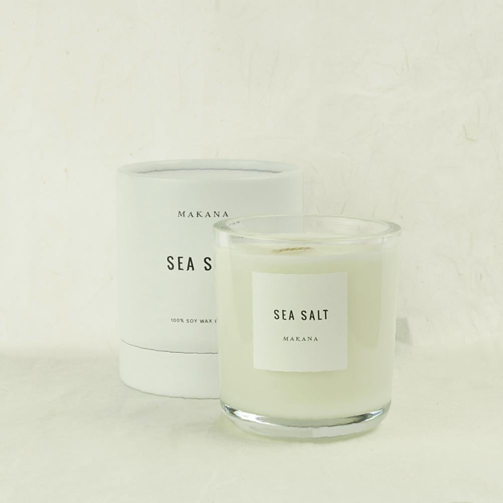 Sea Salt Candle - Makana - Coco and Duckie 