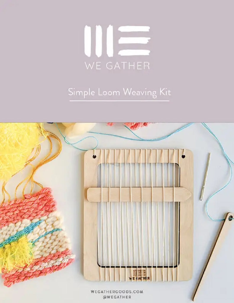 Simple Loom Weaving Kit - We Gather - Coco and Duckie 