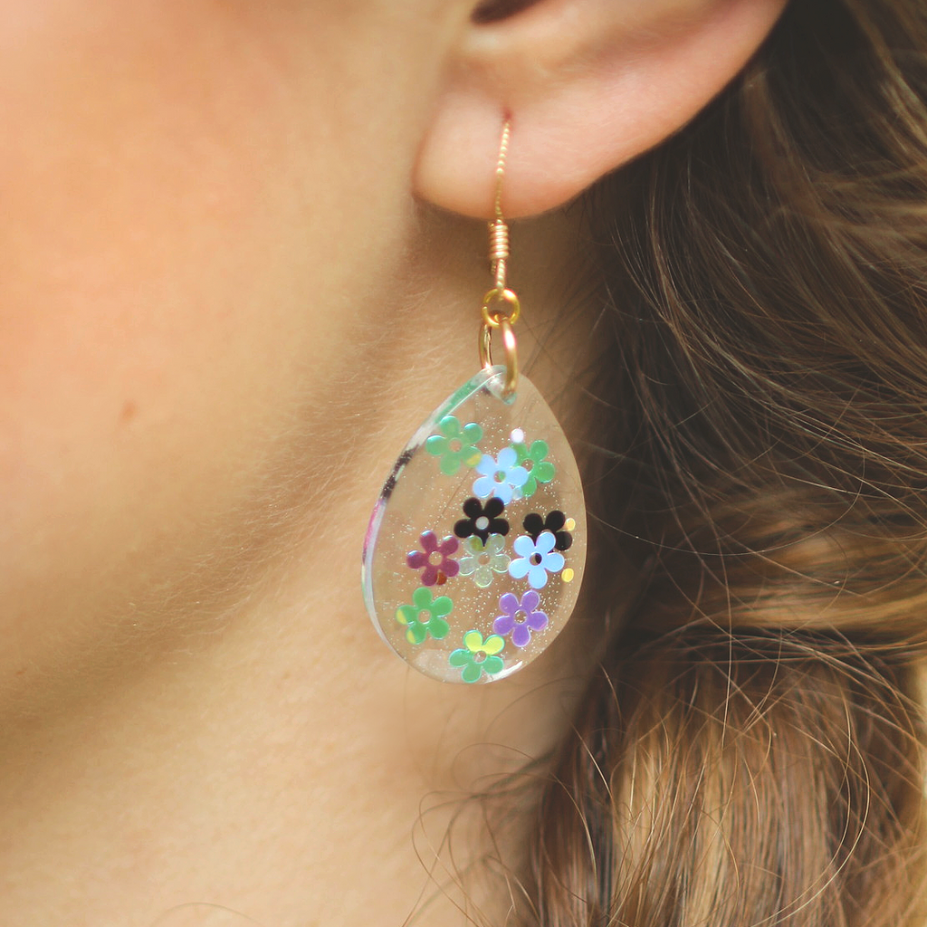 Georgia Earrings | Flower Power - Coco and Duckie 