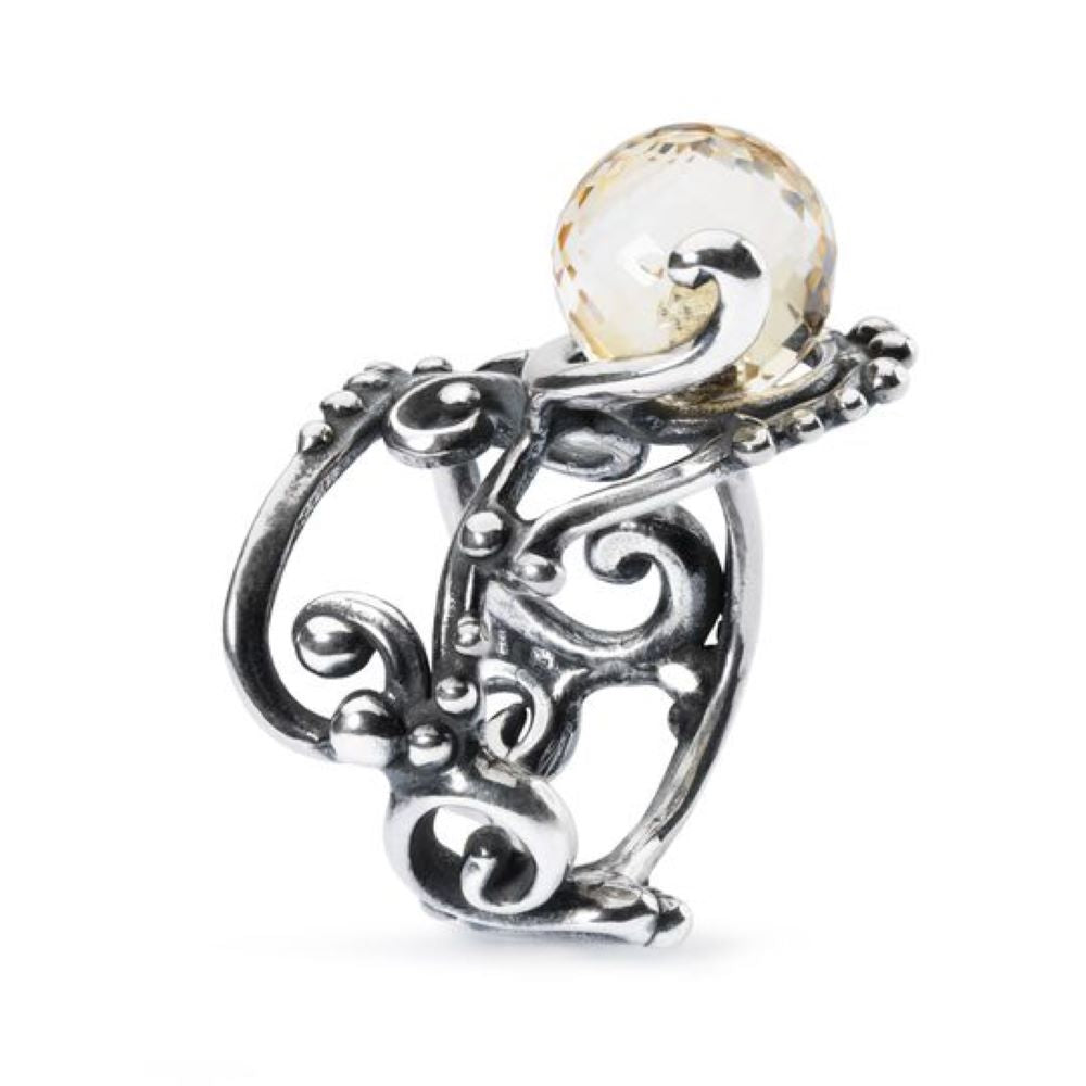 Citrine Facet Ring - Trollbeads - Coco and Duckie 