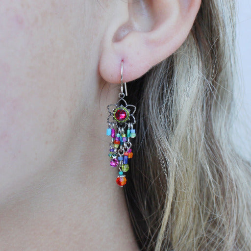 Firefly Kaliedescope Light Earrings  2